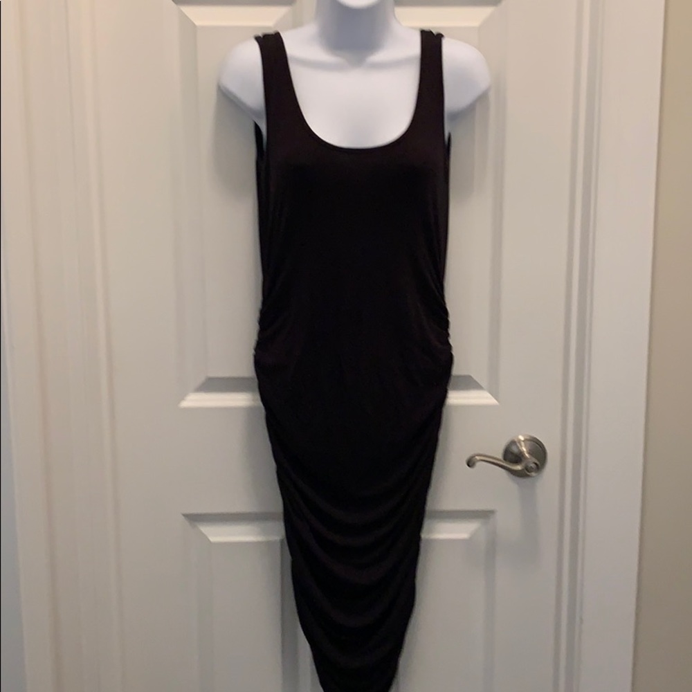 Ingrid and Isabel black maternity dress